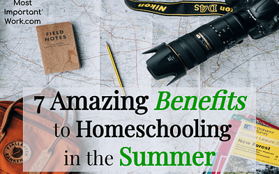 7 Amazing Benefits To Homeschooling In The Summer