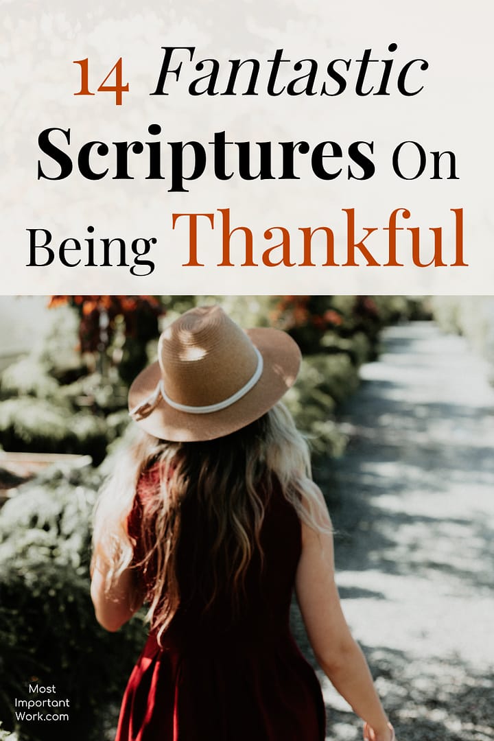 thankful scripture